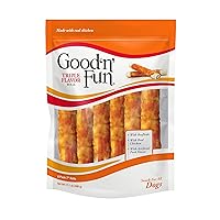 Triple Flavor 7 inch Rolls, Chews for Dogs, 6 Count (Pack of 1)