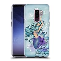Head Case Designs Serena Mermaids Soft Gel Case Compatible with Samsung Galaxy S9+ / S9 Plus