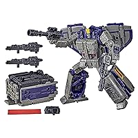 Transformers Toys Generations War for Cybertron: Earthrise Leader WFC-E12 Astrotrain Triple Changer Action Figure - Kids Ages 8 and Up, 7-inch