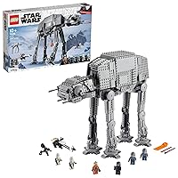 Star Wars at-at Walker 75288 Building Toy, 40th Anniversary Collectible Figure Set, Room Décor, Gift Idea for Kids, Boys & Girls with 6 Minifigures