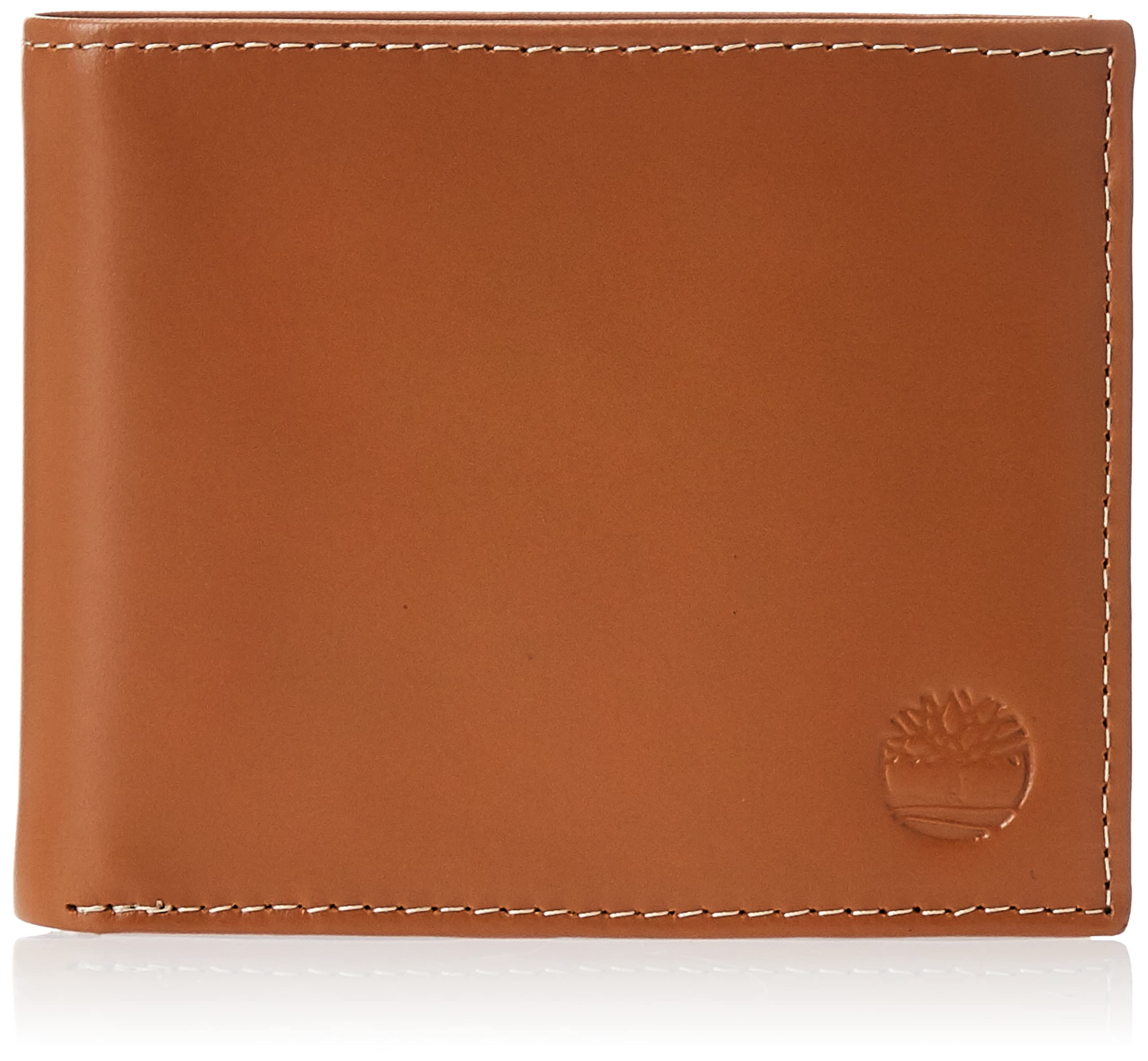 Timberland Men's Leather Wallet with Attached Flip Pocket