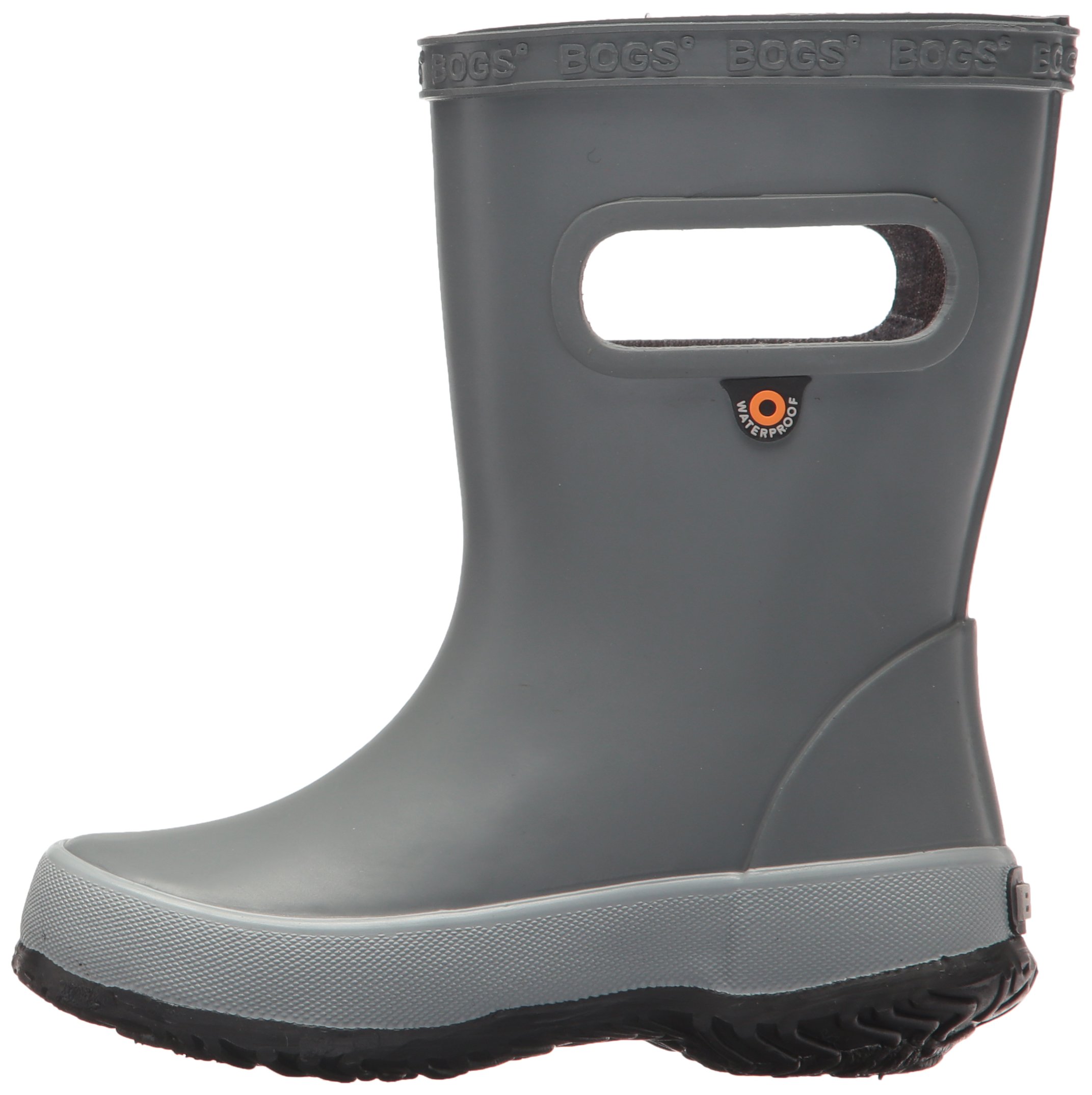 BOGS Kid's Skipper Waterproof Rubber Boys and Girls Rain Boot