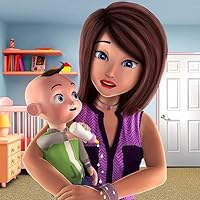 Virtual Babysitter Day Care Adventure: Happy Family Fun Simulator 3D Games Free For Kids 2018
