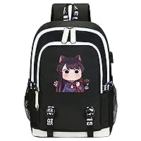 Anime Komi can't communicate Backpack Shoulder Bag Bookbag Student School Bag Daypack Satchel A12