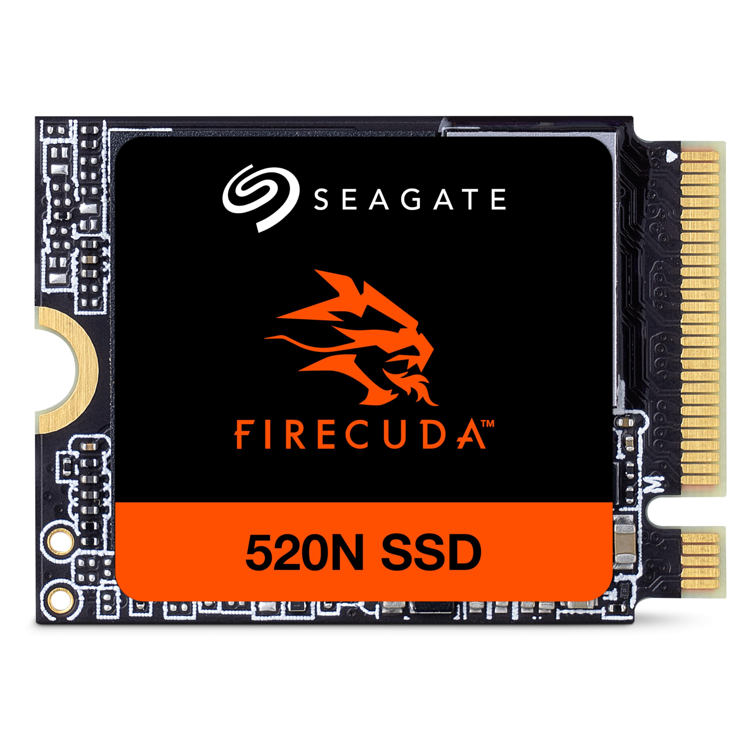 Seagate FireCuda 520N SSD 2TB SSD - M.2 2230-S2, PCIe Gen4 ×4 NVMe 1.4, speeds up to 5000MB/s, compatible with Steam Deck, Microsoft® Surface, laptop, with Rescue Services (ZP2048GV3A002)