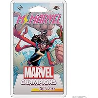 Marvel Champions The Card Game Ms. Marvel HERO PACK - Superhero Strategy Game, Cooperative Game for Kids and Adults, Ages 14+, 1-4 Players, 45-90 Minute Playtime, Made by Fantasy Flight Games