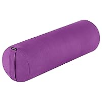Retrospec Retrospec Sequoia Yoga Bolster Pillow - Meditation Cushion for Yoga Practices - Includes Machine Washable 100% Cotton Cover & Durable Carry Handle
