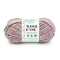 Lion Brand Yarn Woolease Thick & Quick Yarn, 1 Pack, Bubbles