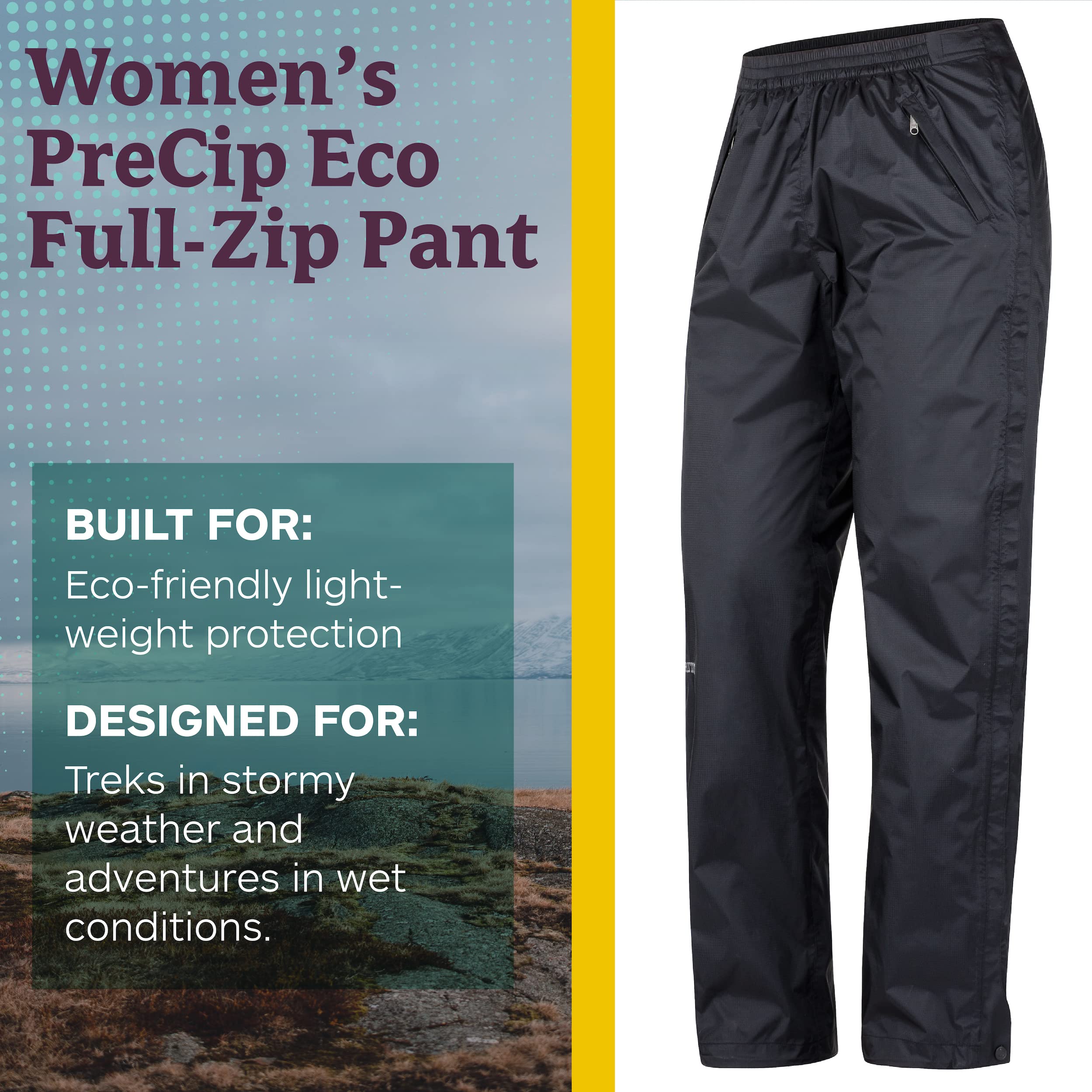 MARMOT Women's Precip Eco Full Zip Pant