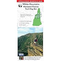 AMC White Mountains National Forest Trail Map Set (Appalachian Mountain Club White Mountain Trail Maps)