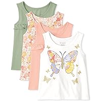 The Children's Place Baby Toddler Girls Everyday Tank Tops