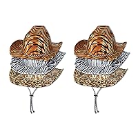 Fabric Hats - Party Hats for Birthday & Holiday Theme Parties: Jungle