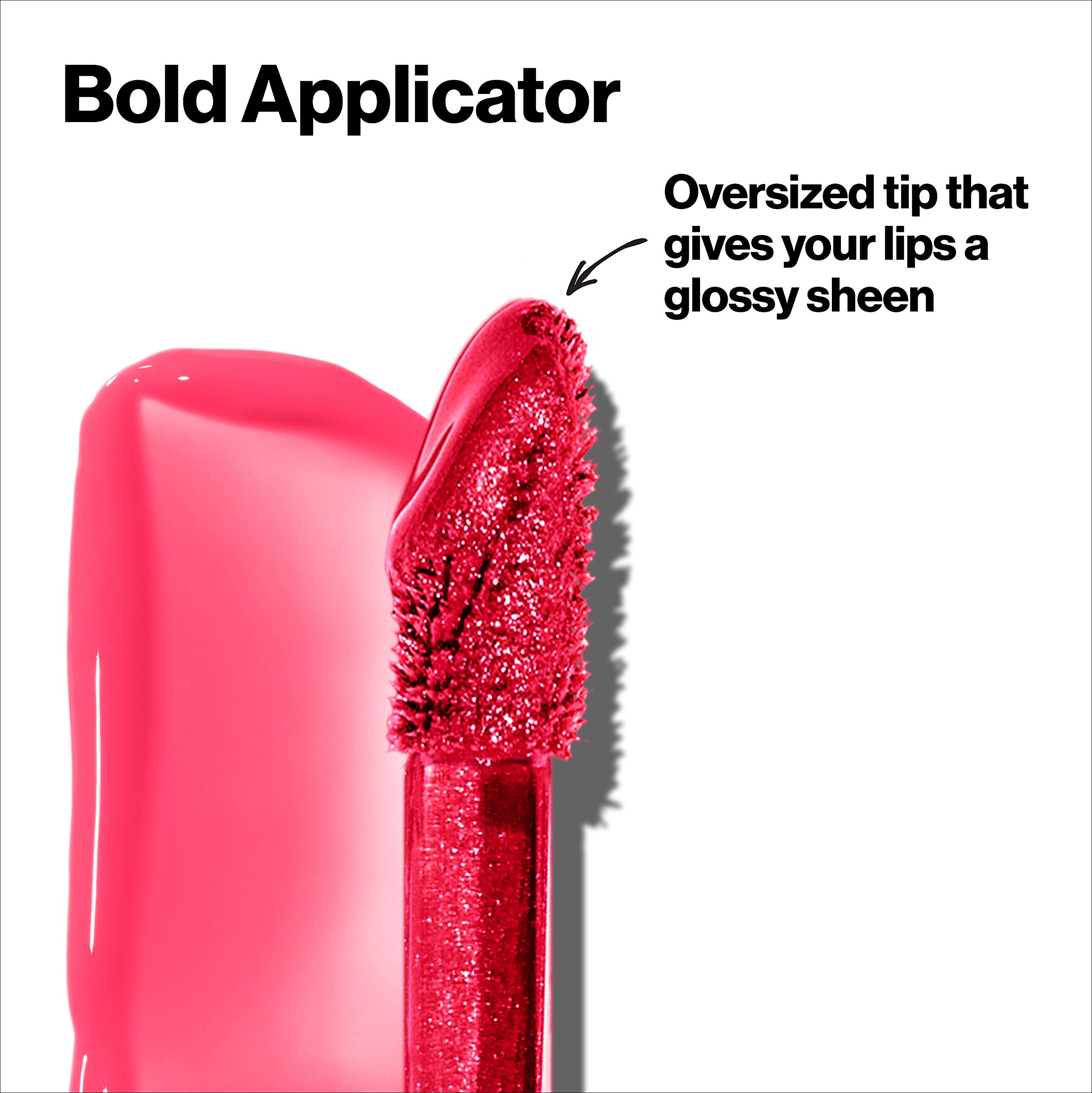 Revlon Lip Gloss, Super Lustrous The Gloss, Non-Sticky, High Shine Finish, 215 Super Natural