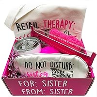 CraftStarter Sister Gifts from Sister - 6-piece gift set with cute messages. Great Sister Birthday Gift Ideas, BFF Gifts, Sister in Law Gifts, Christmas Gifts for Sister or Soul Sister Gifts