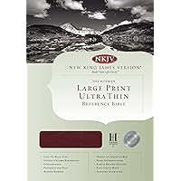 NKJV Large Print Ultrathin Reference Bible, Burgundy Bonded Leather (King James Version) NKJV Large Print Ultrathin Reference Bible, Burgundy Bonded Leather (King James Version) Bonded Leather Imitation Leather