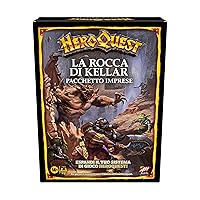 Avalon Hill Hasbro Gaming, HeroQuest The Rock of Kellar, Pack of Business, Dungeon Crawler Style Fantasy Adventure Game, to Play You Need to Have The Basic HeroQuest Game System