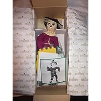 Ashton-Drake Galleries Porcelain Doll - The Scarecrow with COA - TA4338 - Mary Tretter - Artist New in Original Box with Certificate of Authenticity # 78245A Includes Doll Stand - Yellow Brick Road