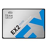 TEAMGROUP EX2 8TB 3D NAND TLC 2.5 Inch SATA III Internal Solid State Drive SSD 10,000 TBW (Read/Write Speed up to 550/520 MB/s) Compatible with Laptop & PC Desktop T253E2008T0C101