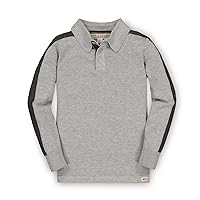 Hope & Henry Boys' Short Sleeve Sweater Polo