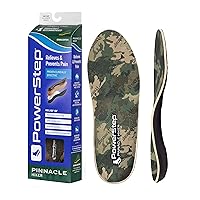 Powerstep Insoles, Pinnacle Hiker, Arch Support Hiking Boot Insole, Maximum Arch Support Orthotic For Women and Men