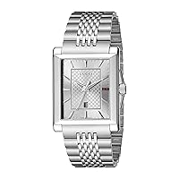 Gucci G-Timeless Rectangle Stainless Steel Men's Watch(Model:YA138403)