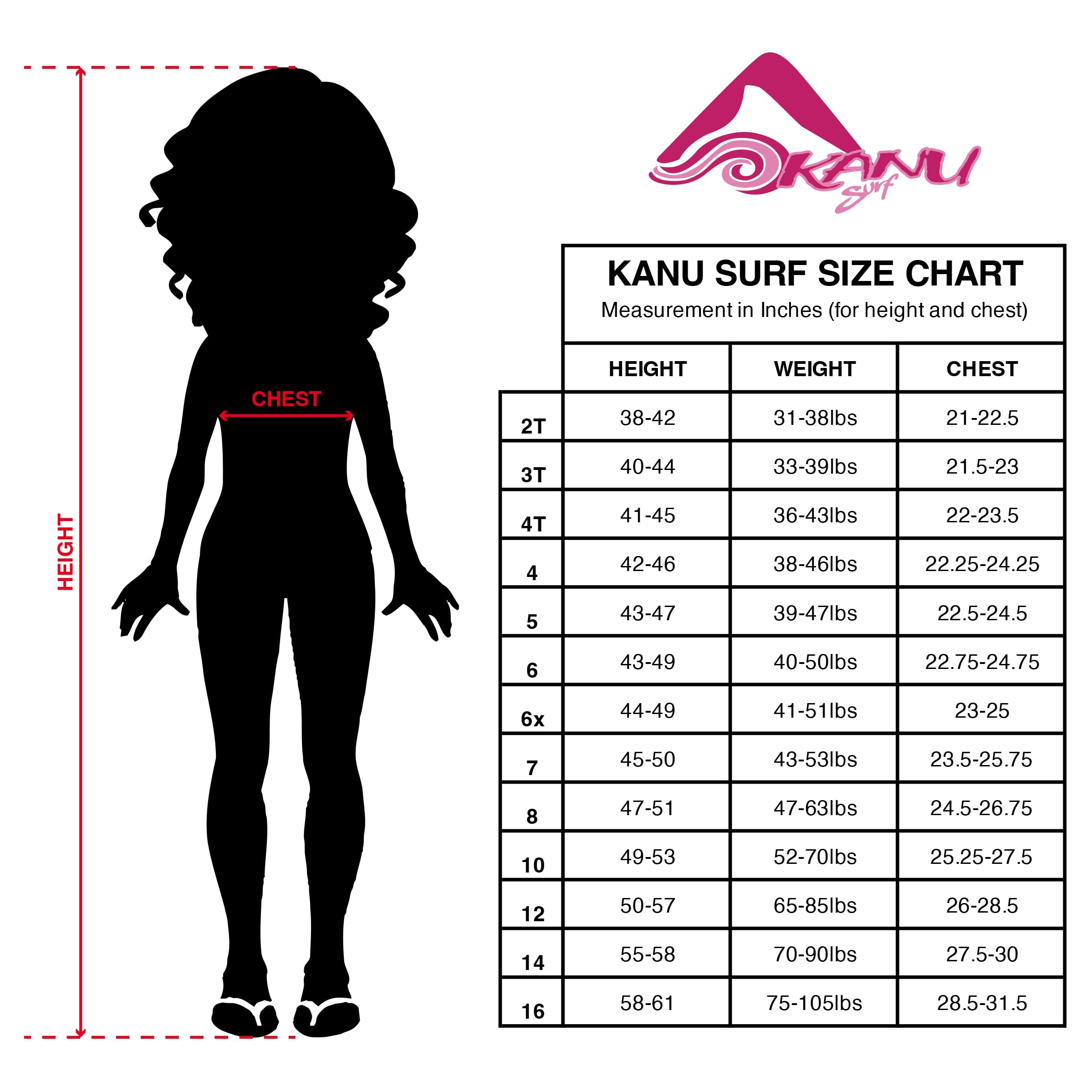 Kanu Surf Girls' Daisy Beach Sport 1-Piece Swimsuit