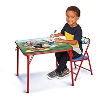 Mickey Mouse Table & Chair Set for Toddlers 24-48M, Includes 1 Table & 1 Chair [Amazon Exclusive] Table: 20