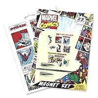 Marvel Comics Classic Design Hereos Magnet Set