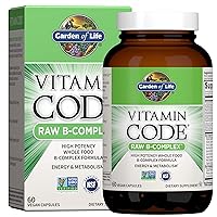 Garden of Life Raw Calcium, B Complex & Probiotics - Vitamin Code Bone, Energy & Immunity Supplements with Magnesium, Vitamin D3, B12, Folate and More - 120 & 60 Capsules