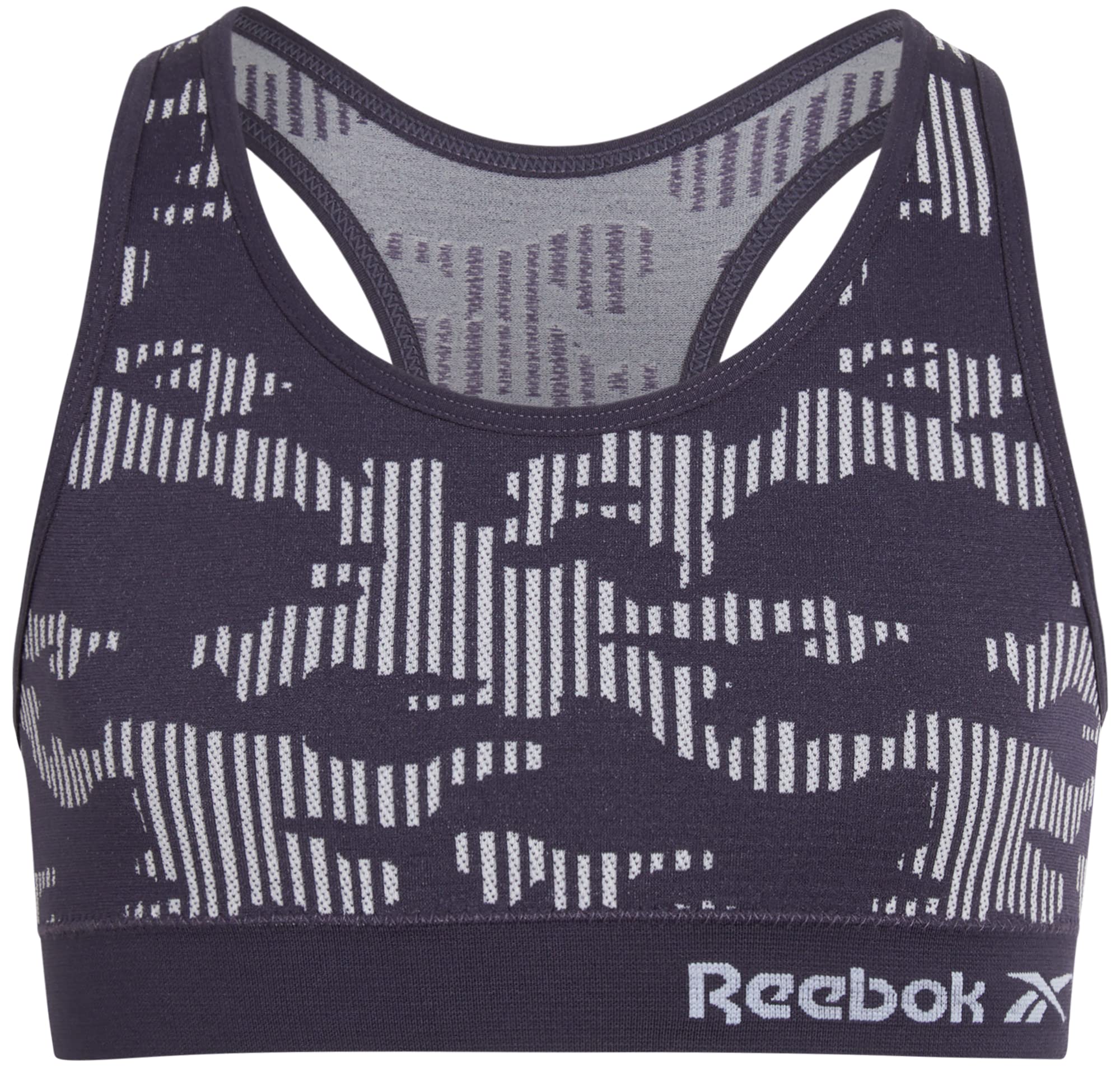 Reebok Girls' Bralette - Seamless Racerback Cami Bralette (2 Pack)