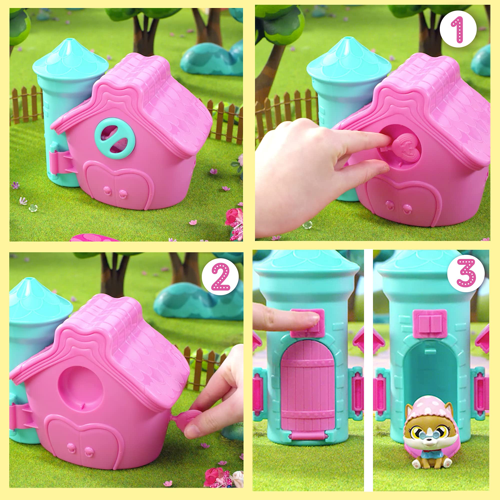 Cry Babies Magic Tears Storyland - Story House Series | 10 Surprise Accessories, Doll | Kids Age 3+