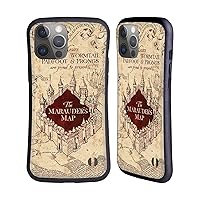 Head Case Designs Officially Licensed Harry Potter The Marauder's Map Prisoner of Azkaban II Hybrid Case Compatible with Apple iPhone 14 Pro Max