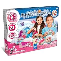 Science4you Soap Making Kit for Kids- Make Your Own Scented Soaps, 21 Contents, Moulds & Gift Bags Included - Craft Kit for Kids, Toys and Games, Gifts for Girls and Boys 8 9 10+ year olds