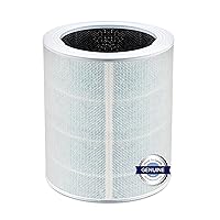 LEVOIT Core 600S Air Purifier Smoke Remover Replacement Filter, 4-in-1 Filter and Activated Carbon, Core 600S-RF-SR, 1 Pack