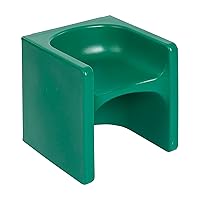 ECR4Kids Tri-Me 3-In-1 Cube Chair, Kids Furniture, Green