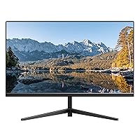 Computer Monitor, 22 Inch FHD 1080P Thin LED Screen Monitor, 60Hz Refresh Rate with HDMI VGA, VESA Compatible, Eye Care, Use for Home & Office