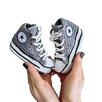 Newborn Baby First Shoes, Crochet Wool Crib Grey Socks, Non-Slip Sole Indoor Slippers, Soft Sneakers, Natural Cotton Baby Dress Set