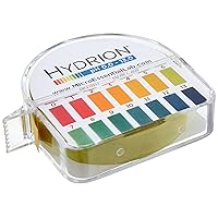 5920024 pHydrion 0 to 13 pH Jumbo pH Papers, Range 0 to 13, 50 Ft/Roll