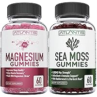 Magnesium 60 Gummies + Irish Sea Moss 60 Gummies
