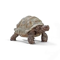 Schleich Wild Life Realistic Exotic Galapagos Giant Tortoise Figurine - Wild Animal Figurine Giant Tortoise Toy for Wildlife Play and Imagination for Toddlers Boys and Girls, Gift for Kids Age 3+