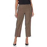 Vince Women's Houndstooth Mid Rise Pull on Pant