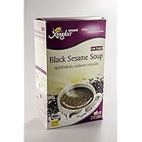 Xongder Organic Black Sesame Soup Low Sugar No Toxic Higher Calcium Than Milk 6 Time