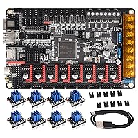 BIGTREETECH Octopus V1.1 Control Board 32bit Compatible TFT Series Screen, Support DIY Klipper Firmware and Raspberry-Pi Online Printing for Voron V2.4 Upgrade 3D Printer (with 8Pcs TMC2209)