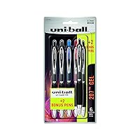 Uniball Signo 207 Gel Pen 6 Pack, 0.7mm Medium Assorted Pens, Gel Ink Pens | Office Supplies Sold by Uniball are Pens, Ballpoint Pen, Colored Pens, Gel Pens, Fine Point, Smooth Writing Pens