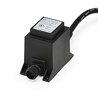 98375 6-Watt Quick Connect Outdoor Low Voltage Lighting LED Transformer