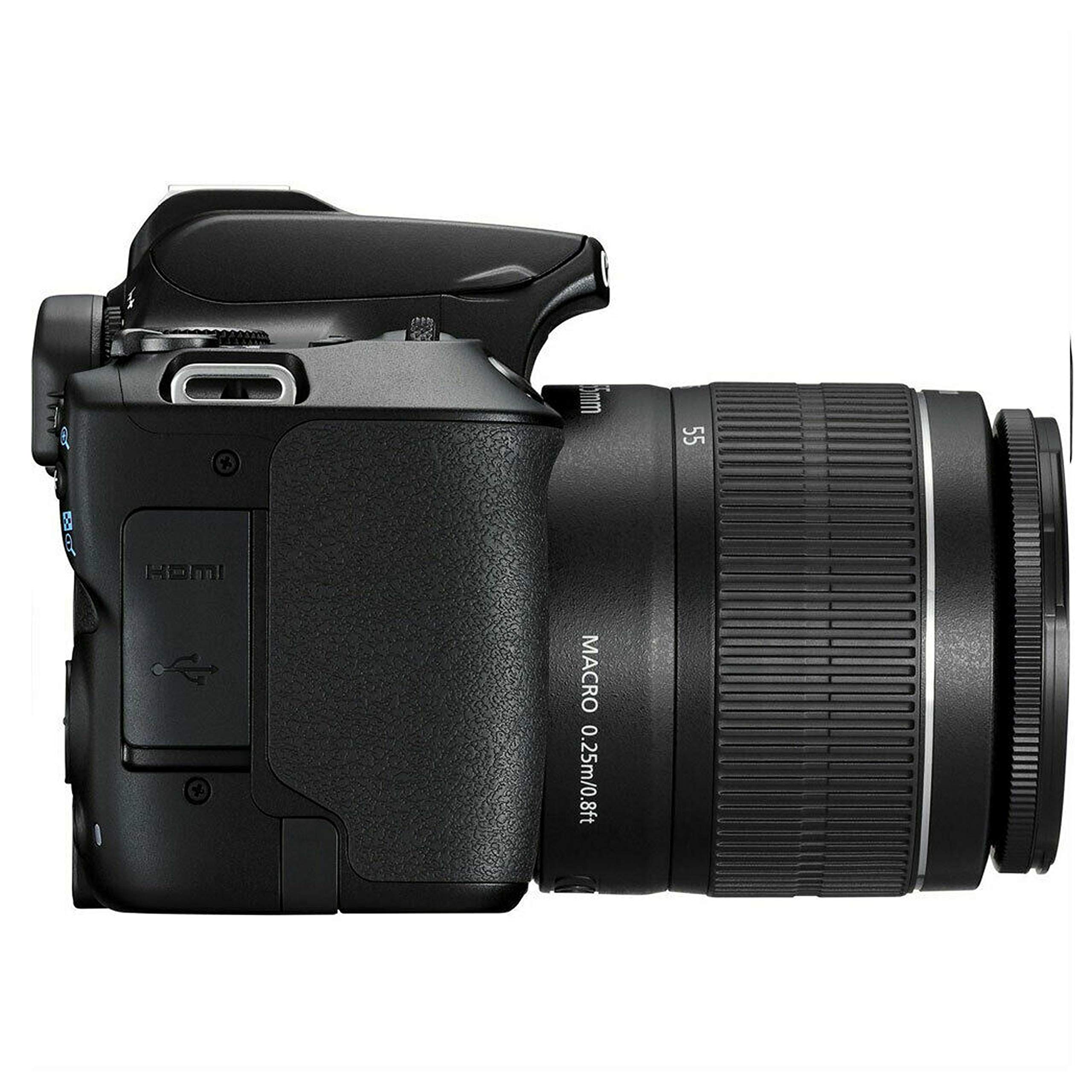 Canon EOS 250D / Rebel SL3 DSLR Camera w/ 18-55mm F/3.5-5.6 III Lens