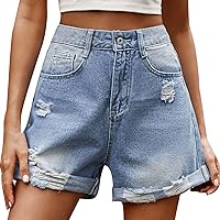 Jeans for Women Summer Fall Denim Loose Fit Western Straight Leg Basic Trousers Pants Shorts Jeans Women 2024 Y2K