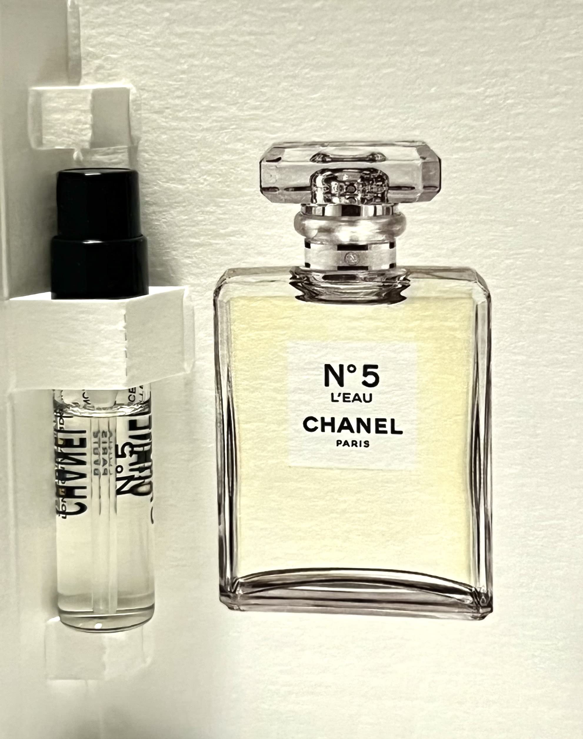 CHANEL No 5 L'EAU EDT Spray Perfume Samples 0.05oz / 1.5ml EACH