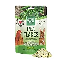 Small Pet Select- Pea Flakes, 8oz,green