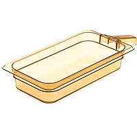 Carlisle FoodService Products 30860H13 StorPlus High Heat Food Pan With 1 Handle, 2.5
